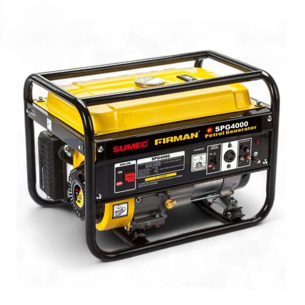 Sumec Firman SPG4000, 3.8kva (3.0kw) Manual Generator