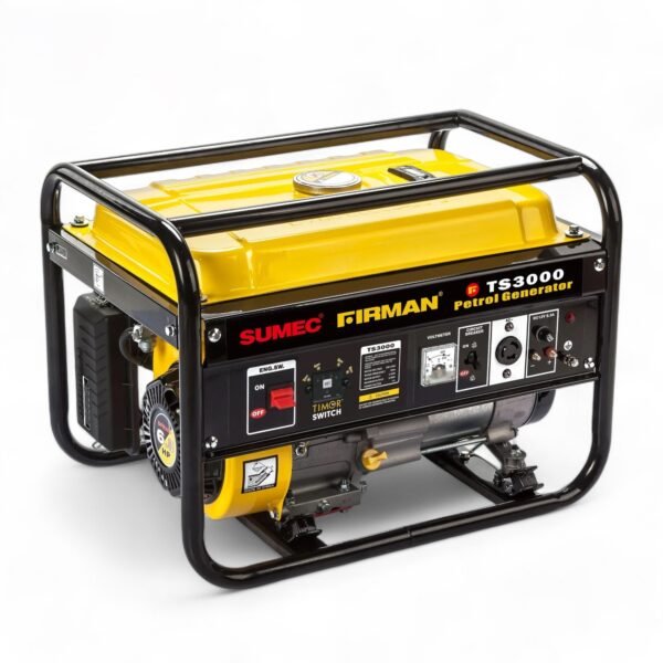 Sumec Firman TS3000, 3.2kva (2.5kw) Manual Generator with Timer